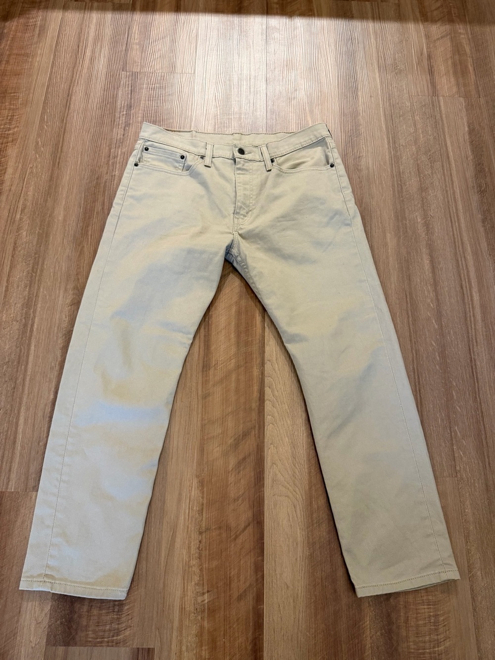 Levi Strauss & Co Men's Jeans 502 34x29 Tan Jeans